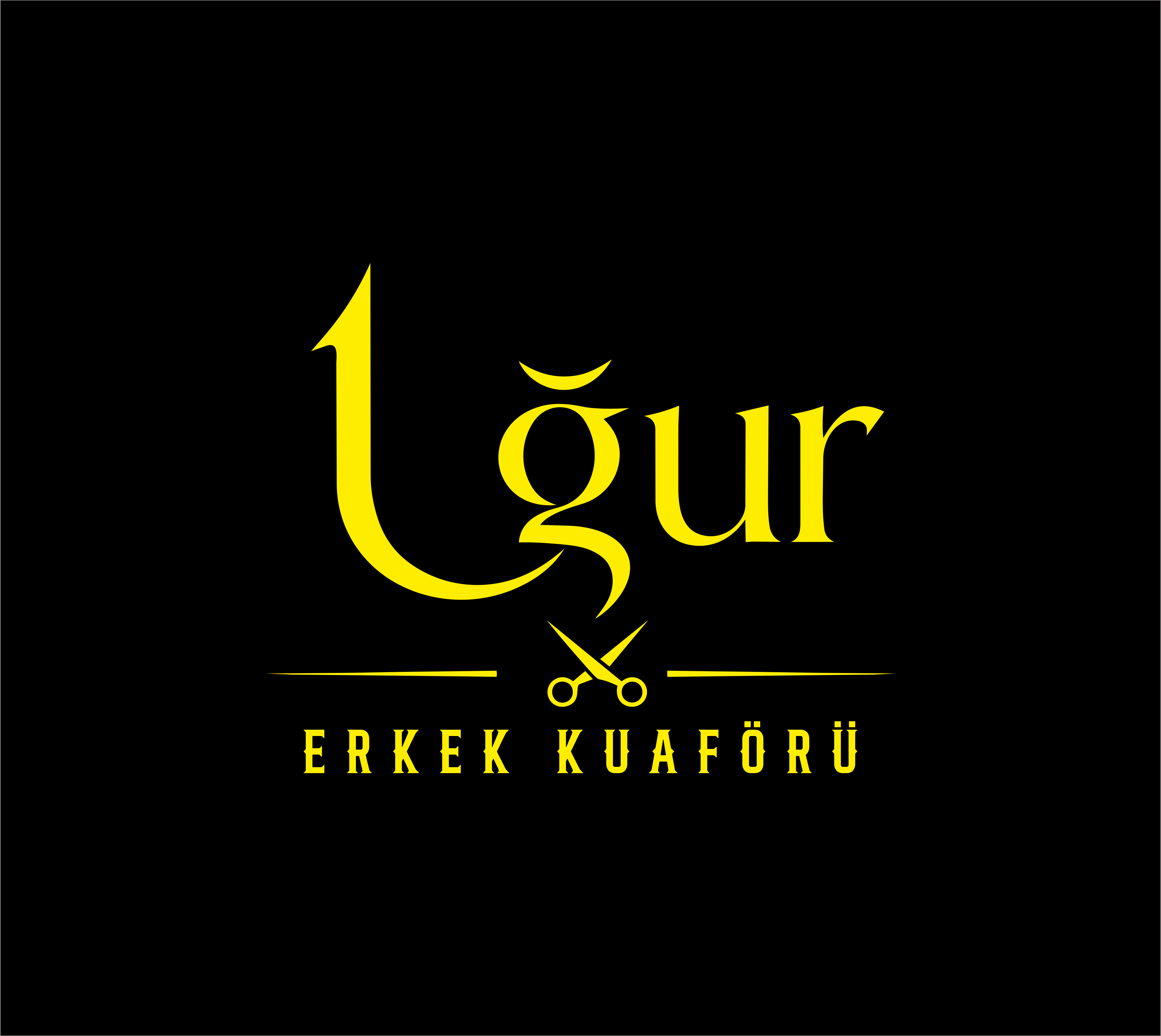 Uğur Erkek Kuaförü Logo
